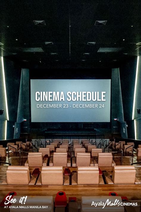 ayala malls by the bay cinema|Check out our cinema schedule on .